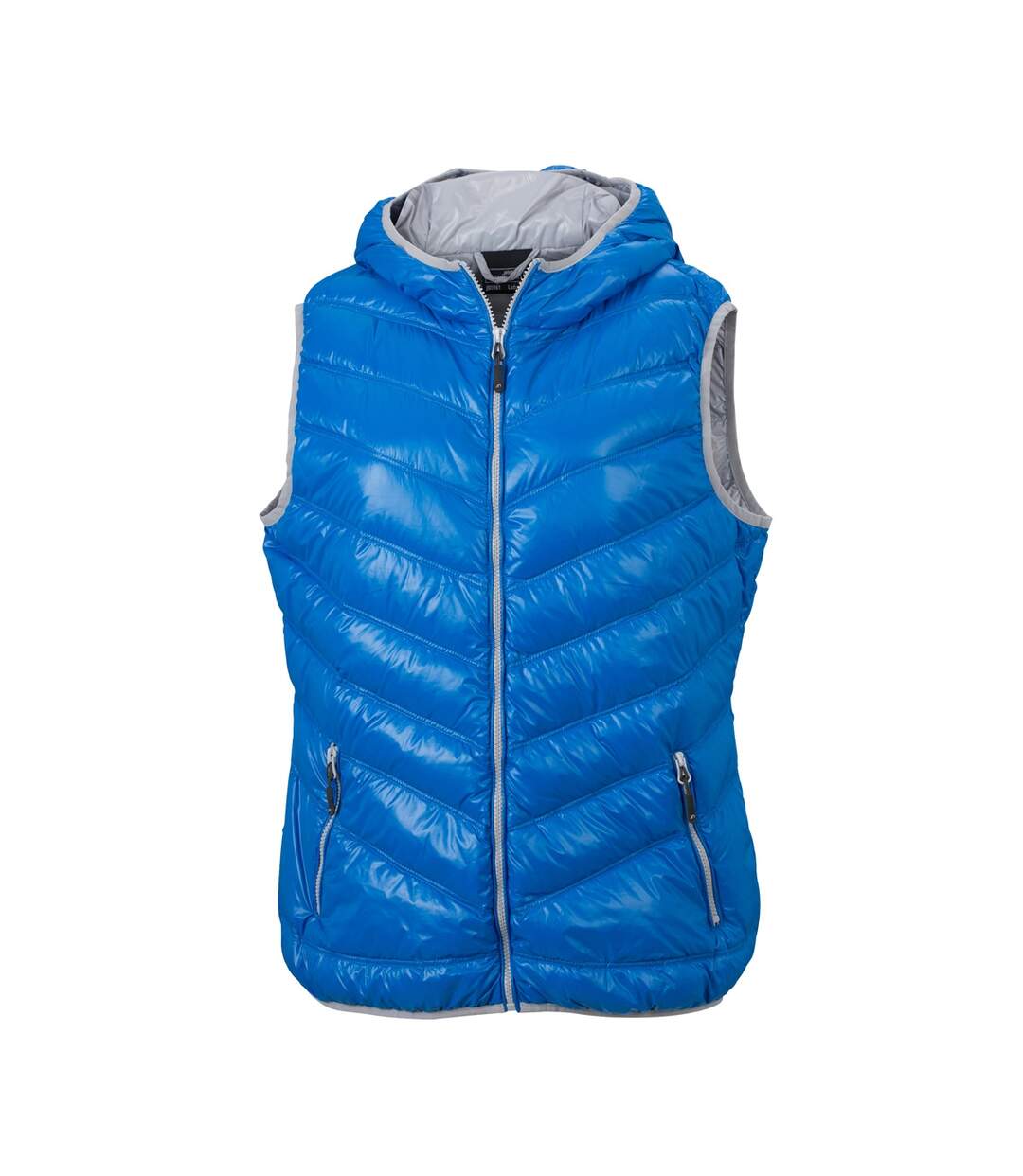 Bodywarmer duvet doudoune sans manches FEMME - JN1061 - bleu