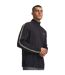 Haut Ample Manches Longues À Col Montant Tech Homme Noir Vert Under Armour-1
