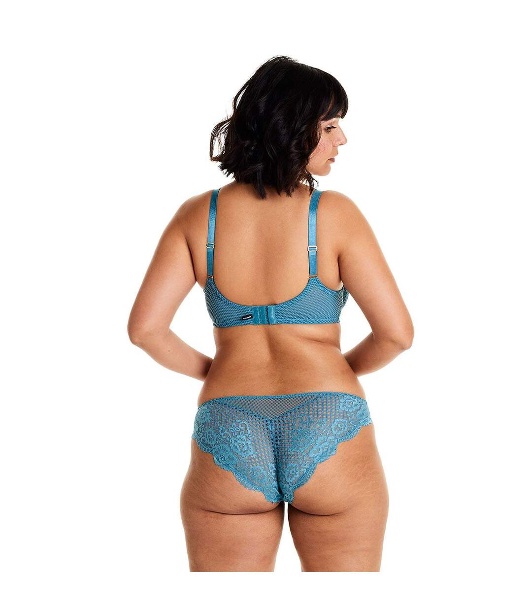 Soutien-gorge à armatures grand maintien bleu Voltige