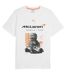 Unisex Adult Motorsport Graphic Print T-shirt  White Puma-3