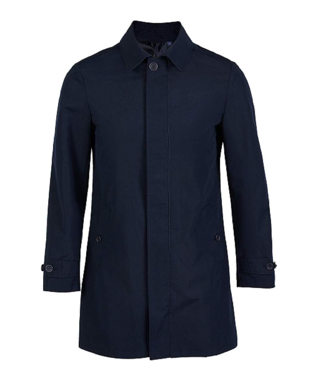 Gabardine trench homme - 03176 - bleu nuit-1