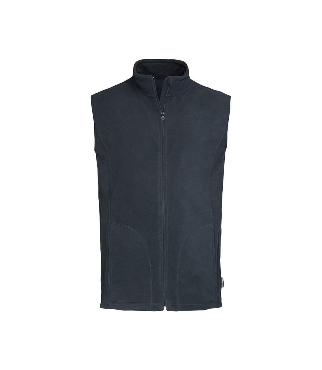 Veste polaire sans manche active homme bleu nuit Stedman-1