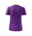 T-shirt Motif/style Classique Femme Violet Clair Malfini-2