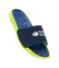 Claquettes Peles Homme Myrtille Jaune Pâle Aquawave-1
