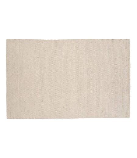 Tapis Tressé en Laine Marta 200x300cm Naturel