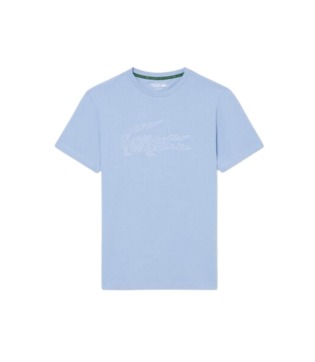 T-shirt Motif/style Texte Homme Bleu Lacoste-2