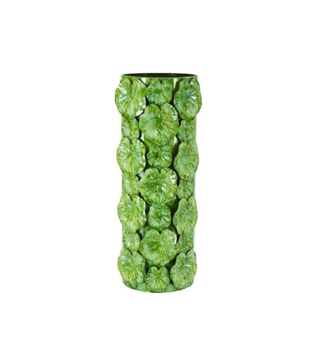 Vase Design Nénuphar Drop 46cm Vert