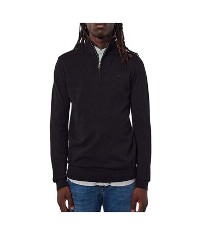 Pull 1/2 Zip Noir Homme Kaporal  VADA - XXL