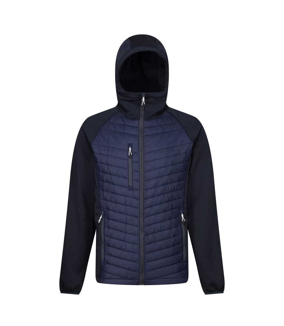 Mens navigate quilted hybrid jacket navy/seal grey Regatta