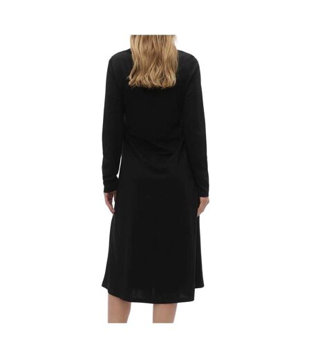 Robe Noire Femme Mamalicious Bea - L