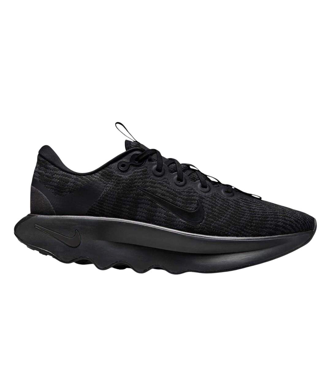 Chaussures De Marche Motif/style Swoosh Motiva Homme Noir Gris Nike-4