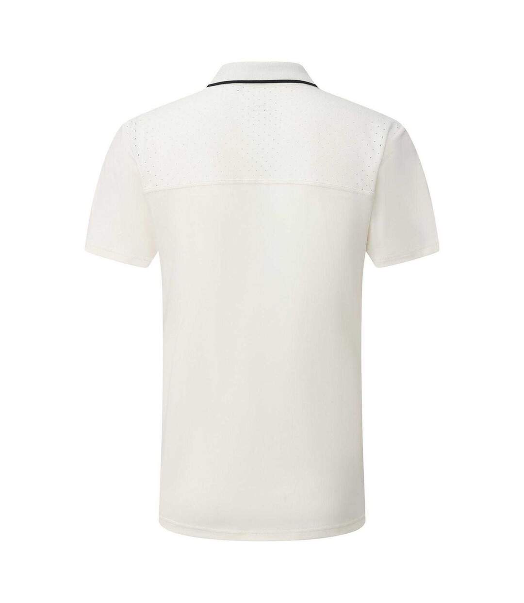 Polo Manches Courtes Homme Blanc Slazenger-2
