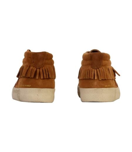 Basket Montante Cuir Natural World