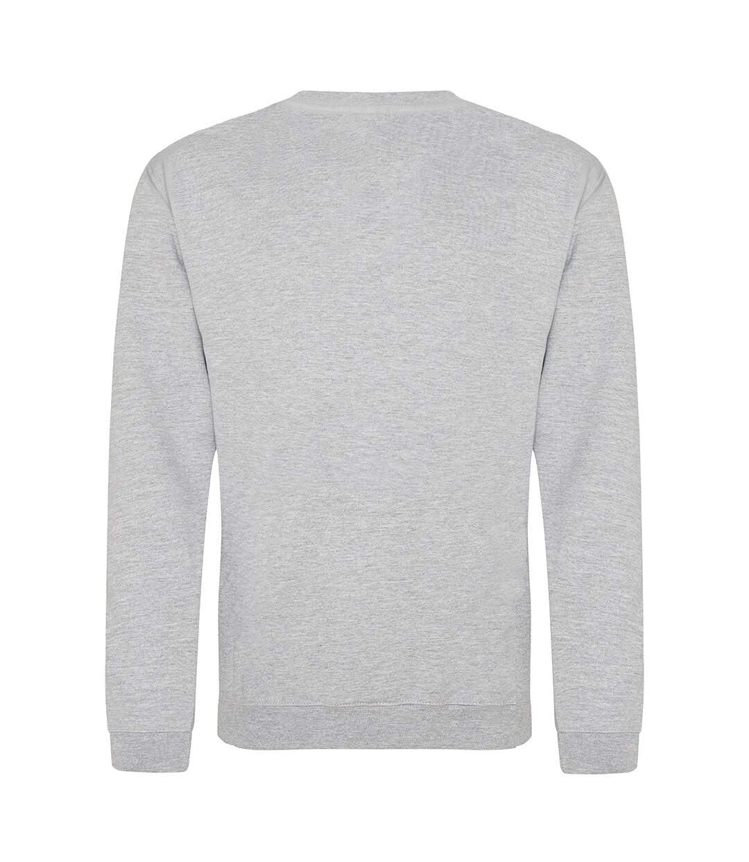 AWDis Just Hoods AWDis Unisex Crew Neck Plain Sweatshirt (280 GSM) (Heather Gray) - UTPC2103-2
