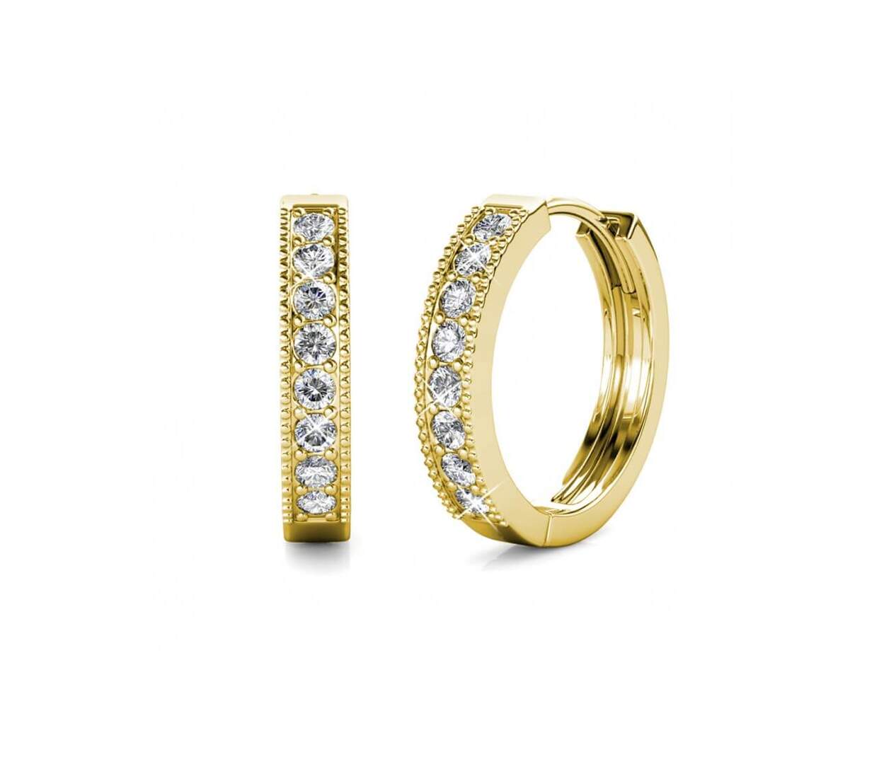 Boucles d'oreilles Eclat - Cristal d'Autriche-1