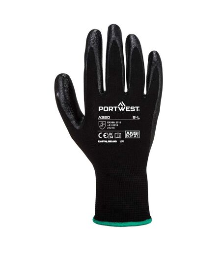Unisex adult a320 dexti grip gloves xl black Portwest