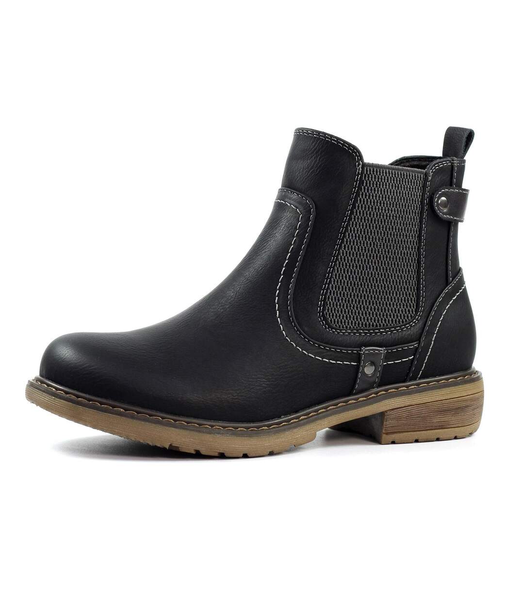 Bottines Roxie Femme Noir Lunar-2