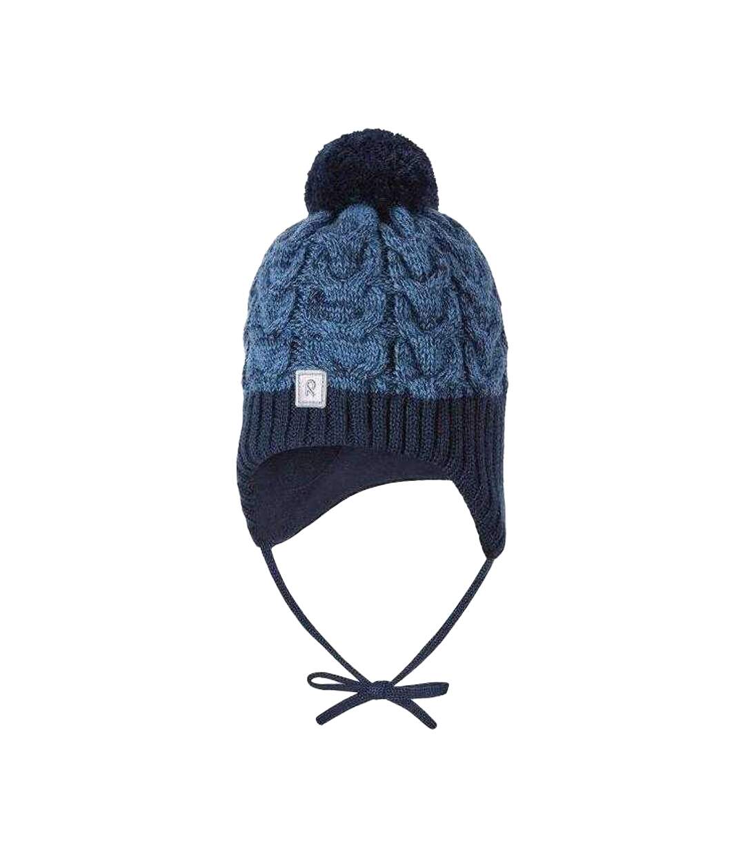 Childrens/kids Paljakka Beanie Black Blue Reima-4