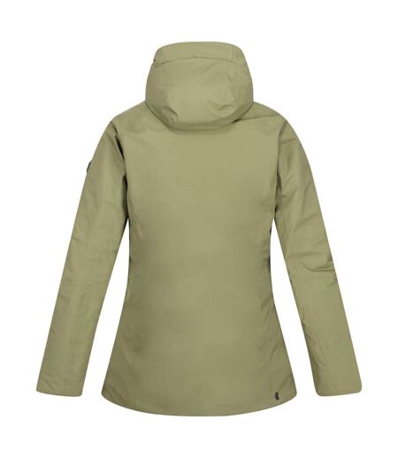 Womens/ladies Sanda Ii Waterproof Jacket Green Regatta