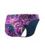 Mens Techno Jungle Abstract Floral Endurance+ Briefs Dark Pink Green Speedo-4