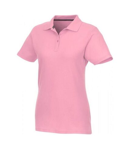 Elevate Womens/Ladies Helios Short Sleeve Polo Shirt (Light Pink) - UTPF3366