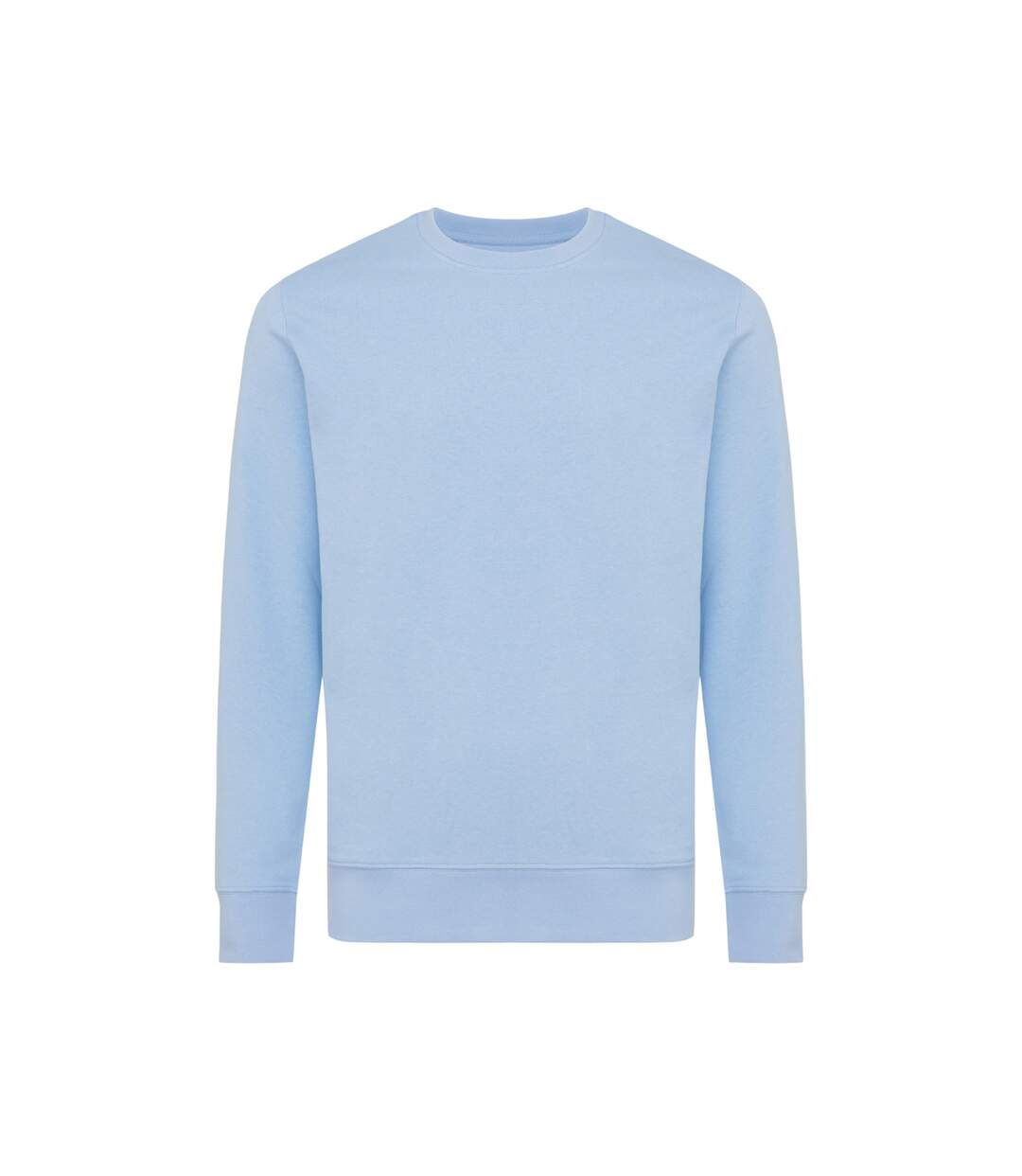 Unisex adult etosha recycled cotton lightweight sweatshirt sky blue Iqoniq-1