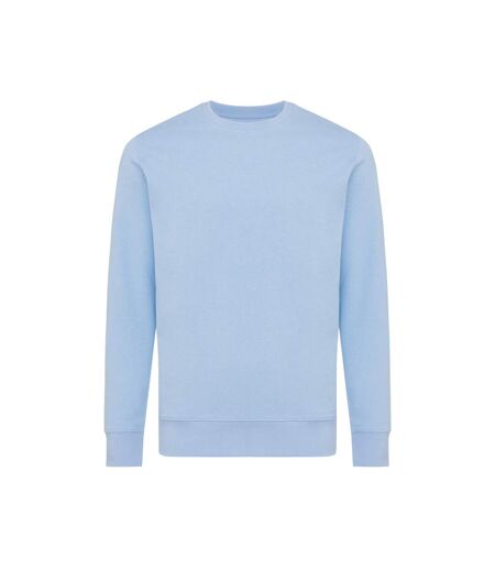 Unisex adult etosha recycled cotton lightweight sweatshirt sky blue Iqoniq