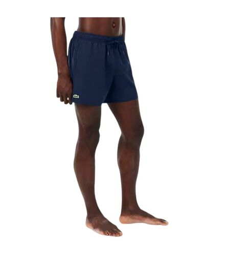 Mens Logo Swim Shorts Navy Lacoste