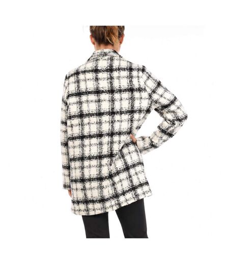 Veste blanche/noire femme sun valley yvelin