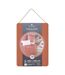 Housse de Couette Lin Adorable 260x240cm Terracotta-3