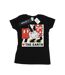 Disney T-shirt en coton Mickey Mouse Heart The Earth Femme/Ladies (Noir) - UTBI32176-1