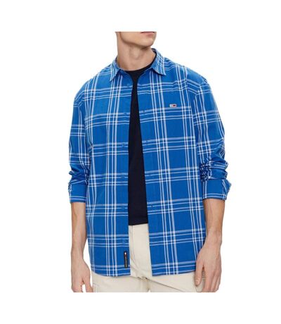 Chemise Bleu Homme Tommy Hilfiger Poplin - M