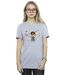 Disney Encanto Mirabel Butterfly Cotton Boyfriend T-Shirt Femme/Ladies (Gris sportif) - UTBI22393-2