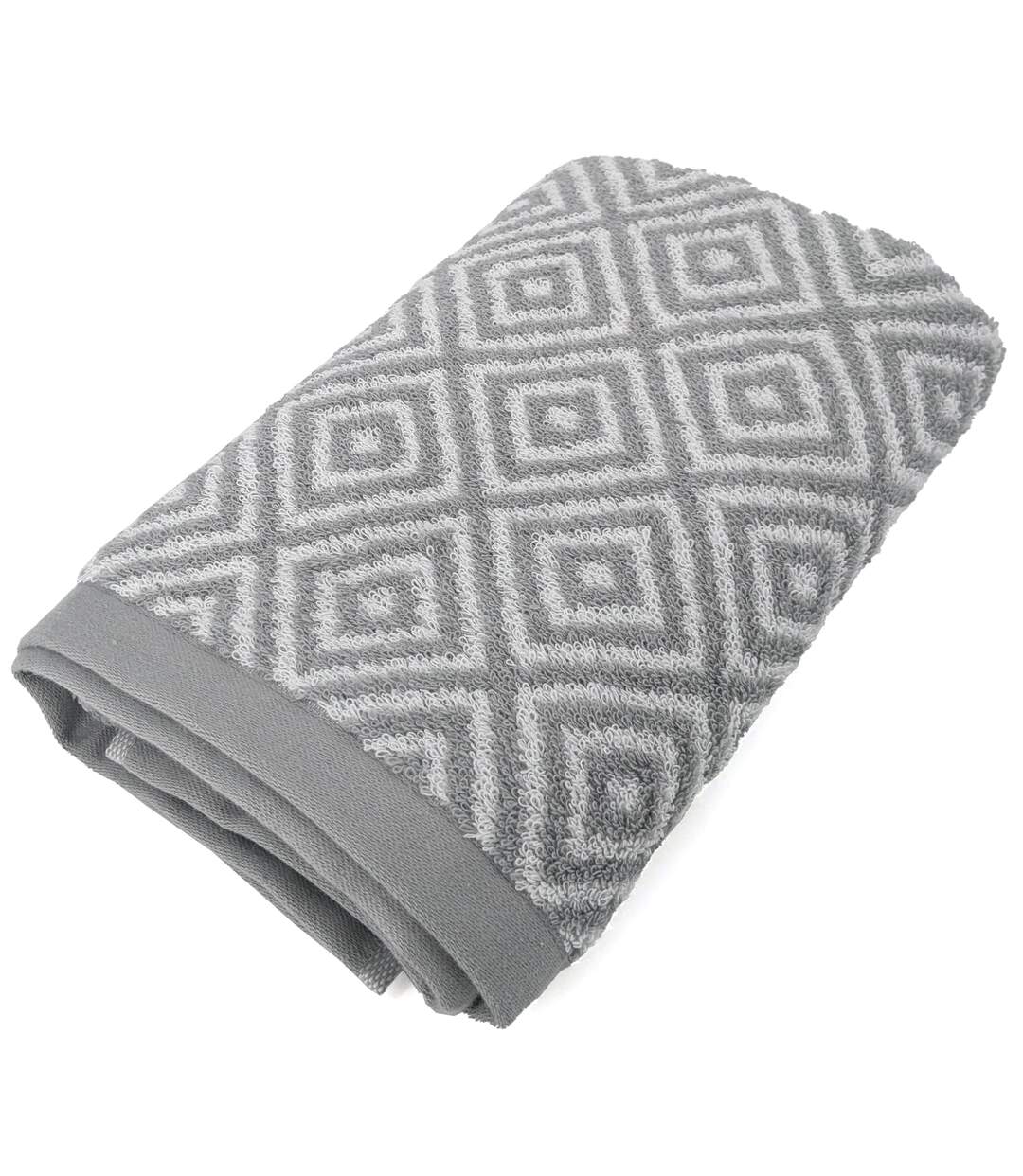 Serviette de toilette  SYMETRIE coton Losanges-1