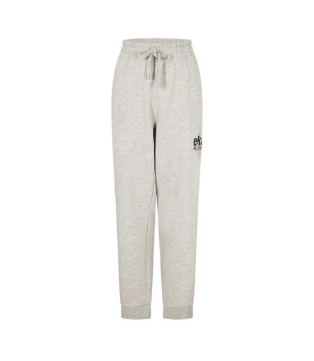 Pantalon De Jogging Speciale Femme Gris Athlétique Chiné Ecko