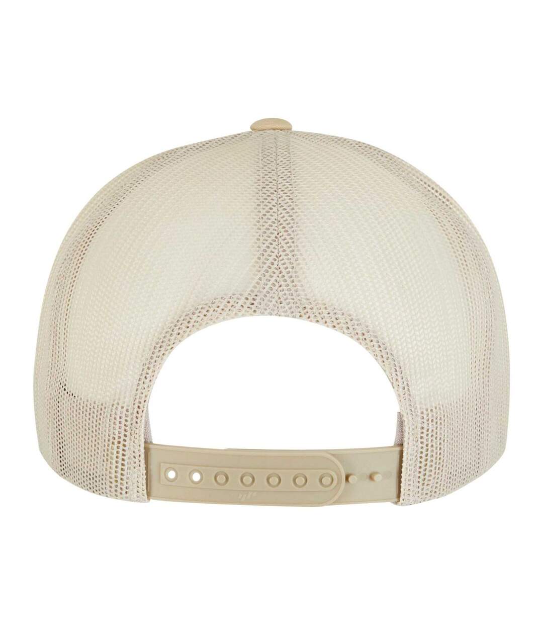 Casquette Trucker Motif/style Uni Classic Adulte Jaune Or Blanc Beige Flexfit-2