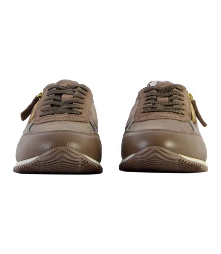 Basket Basse Geox Cuir Calithe Suede+SHI