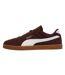 Mens Club Ii Suede Flat Trainers Chocolate Light Puma-2