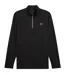 Mens Pure 2.0 Textured Jumper Black Puma-1