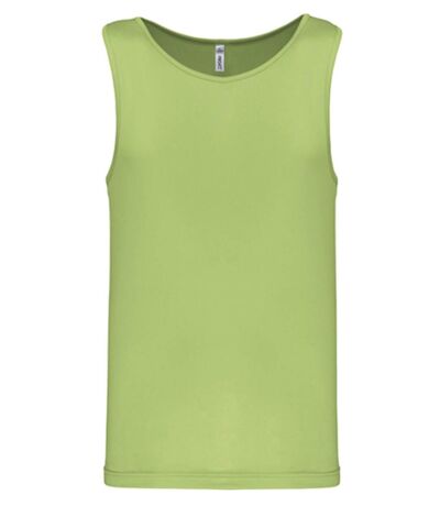 Débardeur de sport - Homme - PA441 - vert lime