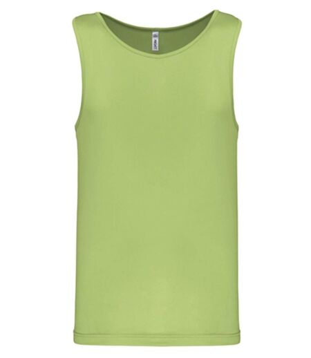 Débardeur de sport - Homme - PA441 - vert lime