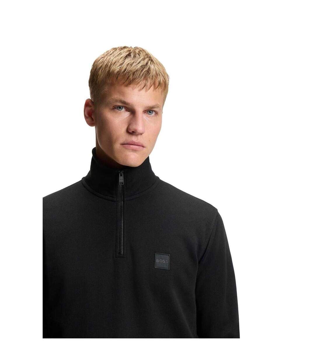 Sweat Zetrust Homme Noir Boss-4