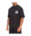 T-shirt Buenos Homme Noir Rose London-3