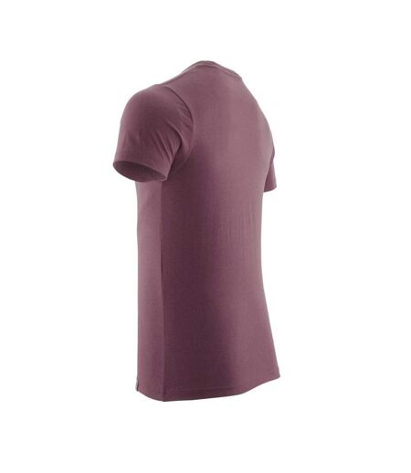 Mens Crossover T-shirt Bordeaux Mascot