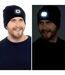 Bonnet Homme Tricot Chaud avec Leger LED Frontale-4