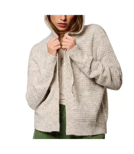 Gilet beige femme kaporal linet - l