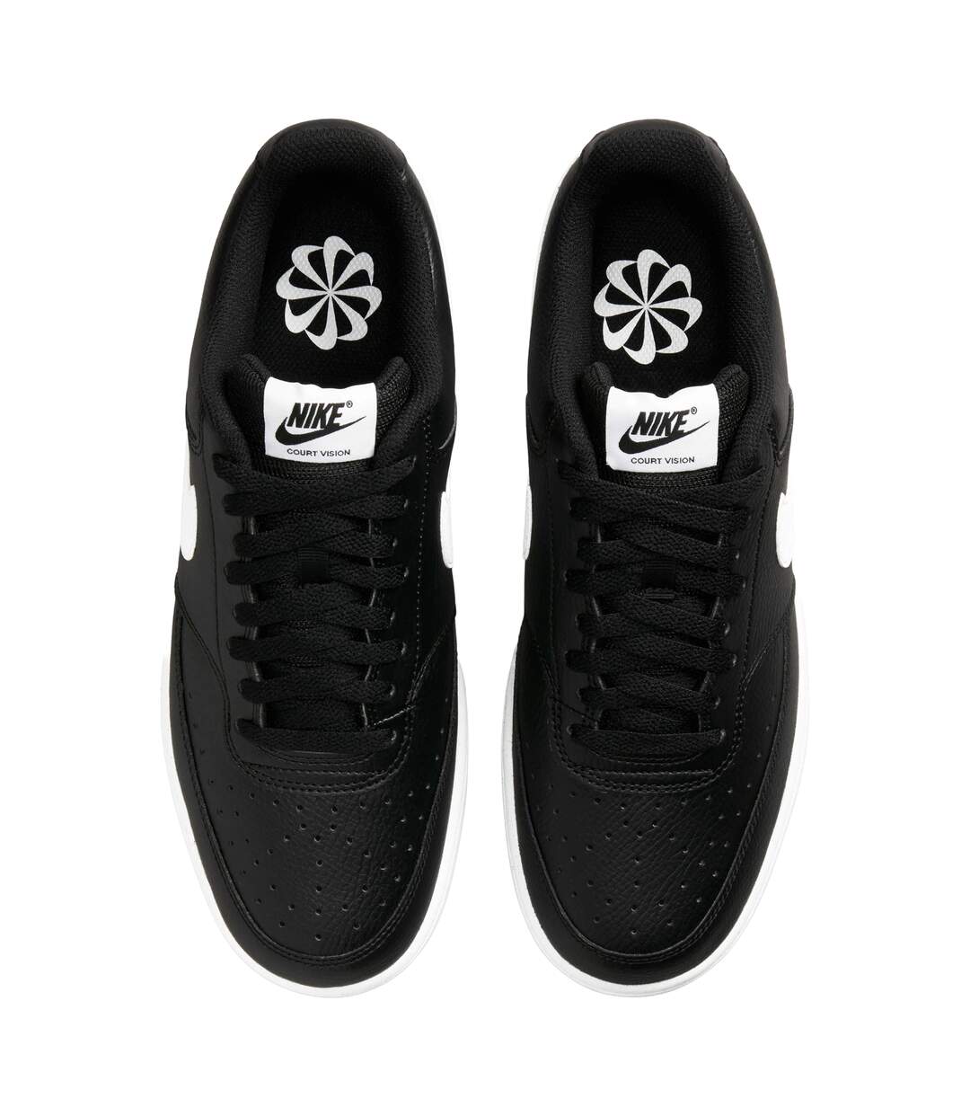 Baskets Vision Low Next Nature Femme Noir Blanc Nike-4