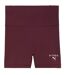 Womens/ladies Hyrox Luxe Workout Shorts Ruby Red Puma-2