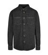 Build Your Brand Mens Denim Shirt (Black) - UTRW8074
