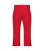 Regatta Womens/Ladies Bayla Cropped Trousers (Miami Red) - UTRG9478